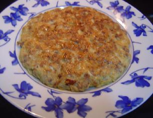 tortilla de carne picada